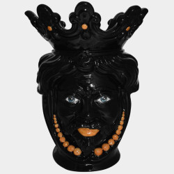 Sicilian ceramic "Moor's head" from Caltagirone.