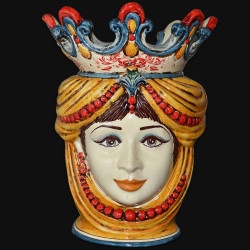 Ceramic Head with h 40 yellow and orange female